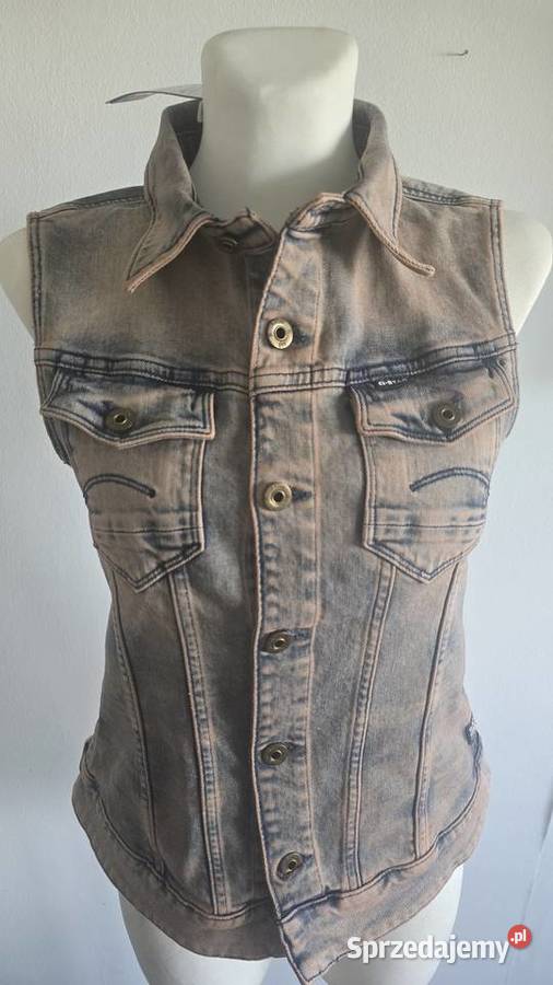Kamizelka jeansowa firmy G Star Raw Nowa z metką śląskie Będzin