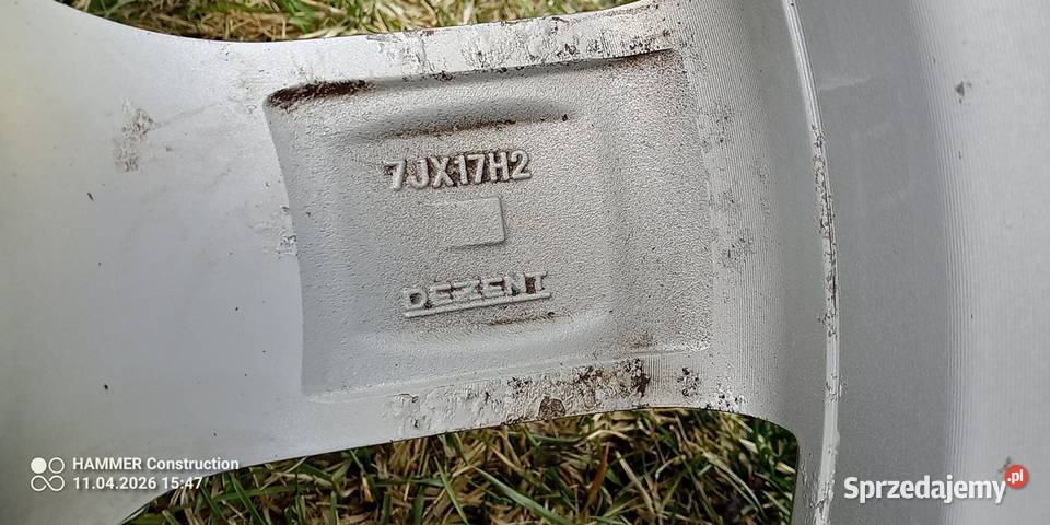 koła aluminiowe 17 Dezent z oponami VW AudiSkoda Pilawa