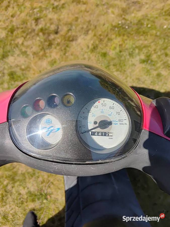 Sprzedam Skuter Piaggio Zipp 50 czerwony Zamość