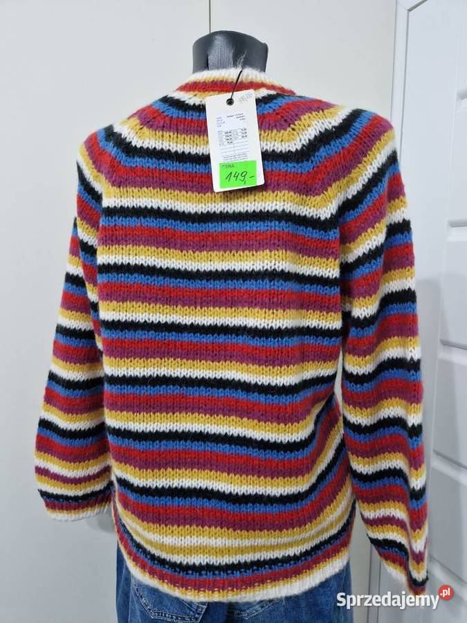 Kolorowy sweter Dranella Wkładane przez głowę
