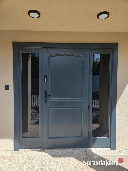 ZEWNĘTRZNE DRZWI DREWNIANE PRODUCENTA DARMOWA Budowa Warszawa