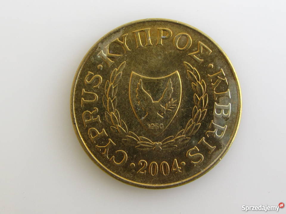 Moneta 5 centów 2004 Cypr Olecko sprzedam