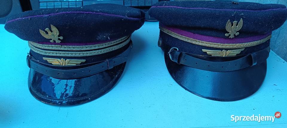Orginalne czapki kolejarskie