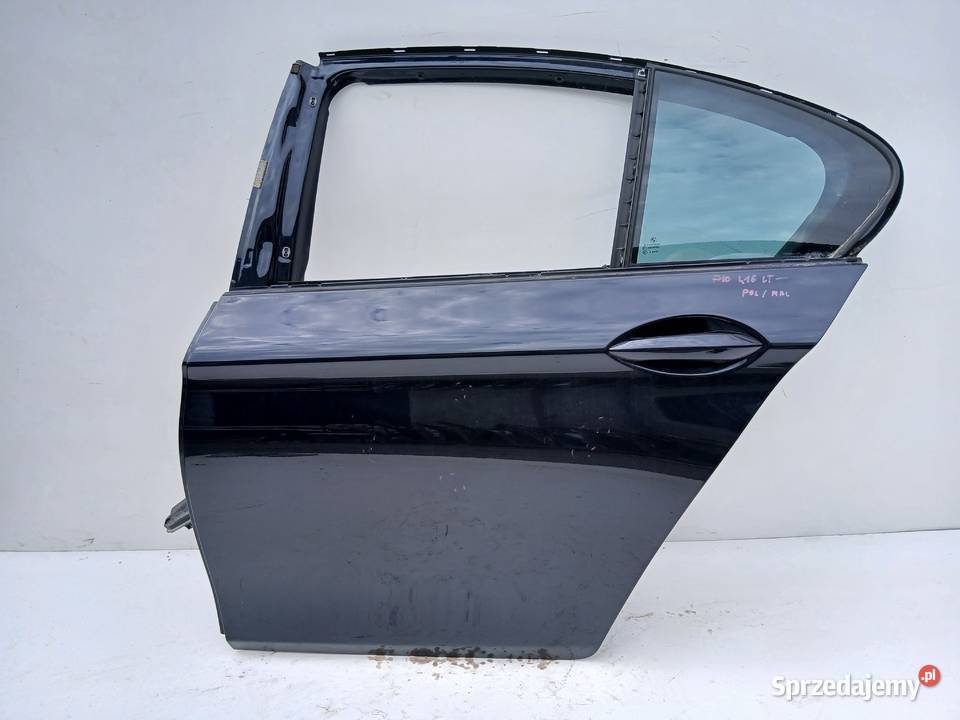 DRZWI LEWE TYLNE BMW F10 416 CARBONSCHWARZ Części samochodowe