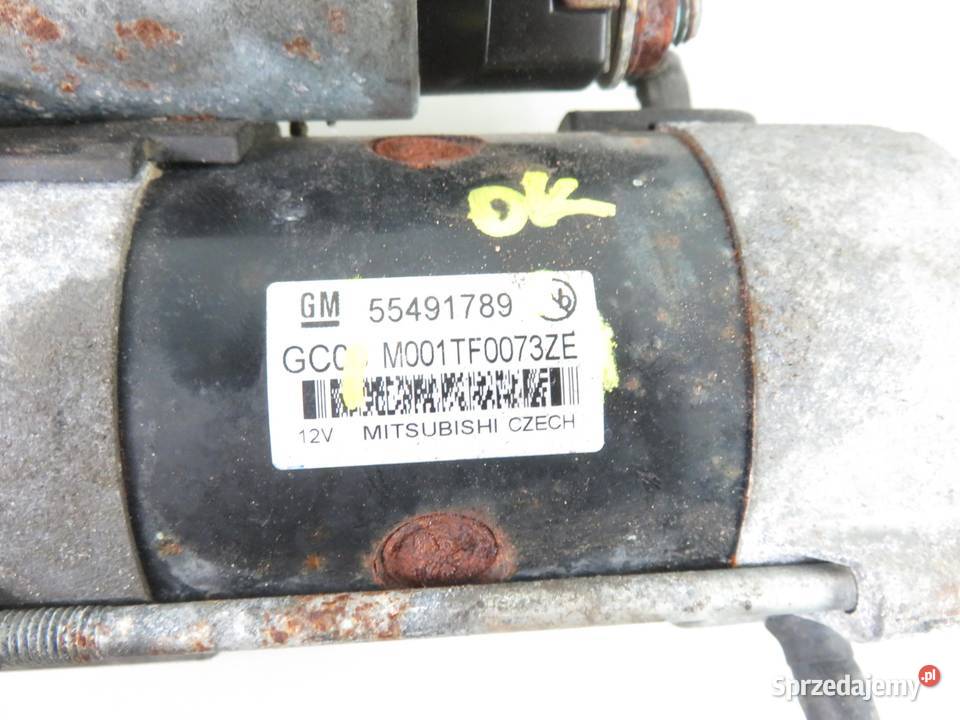 ROZRUSZNIK OPEL ASTRA V K 16 CDTi M001TF0073ZE sprzedam