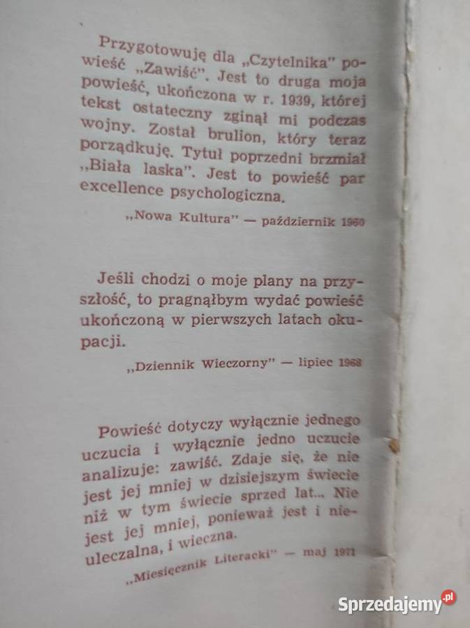 Zawiść Breza Tadeusz Kielce