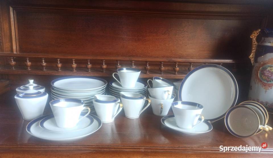Serwis do kawy na 6 osób Syg NEUFERER Bavaria Porcelana i szkło pomorskie Gdańsk sprzedam