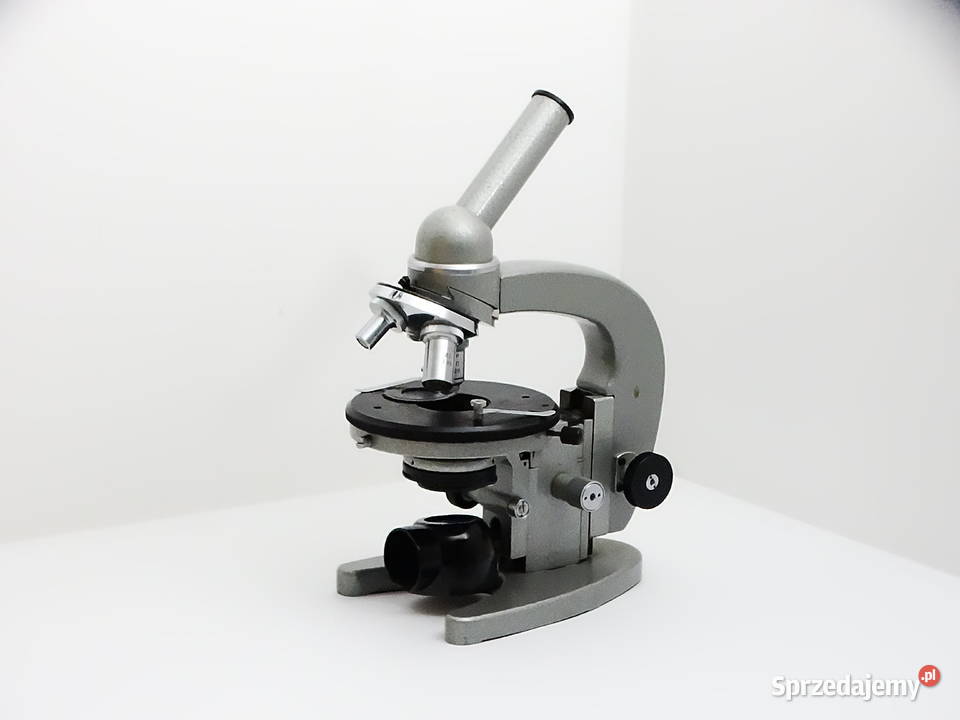 Mikroskop MBR1 ZSRR kolekcjonerski z walizką Pozostałe Biłgoraj