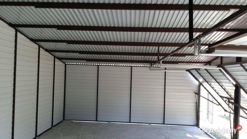 Hale wiaty garaże blaszane podkarpackie