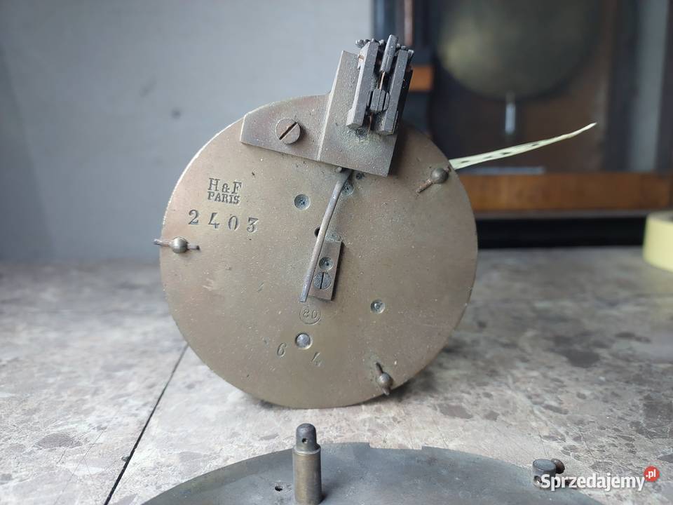 707 Mechanizm starego francuskiego zegara Tczew sprzedam