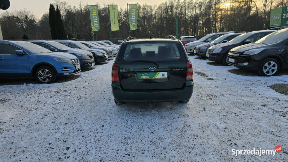 Toyota Corolla Salon Polska Seria E12 20012007 manualna Corolla zachodniopomorskie Zieleniewo