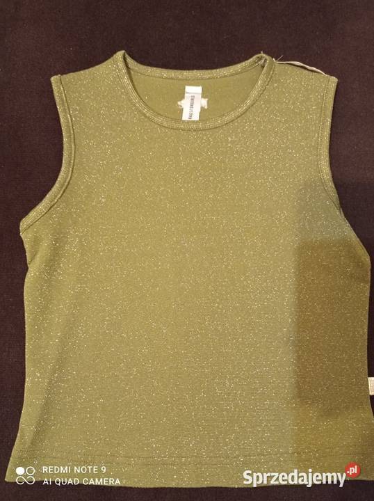 Bluzeczka ze srebrną nitką Rozmiar 122 Hajnówka