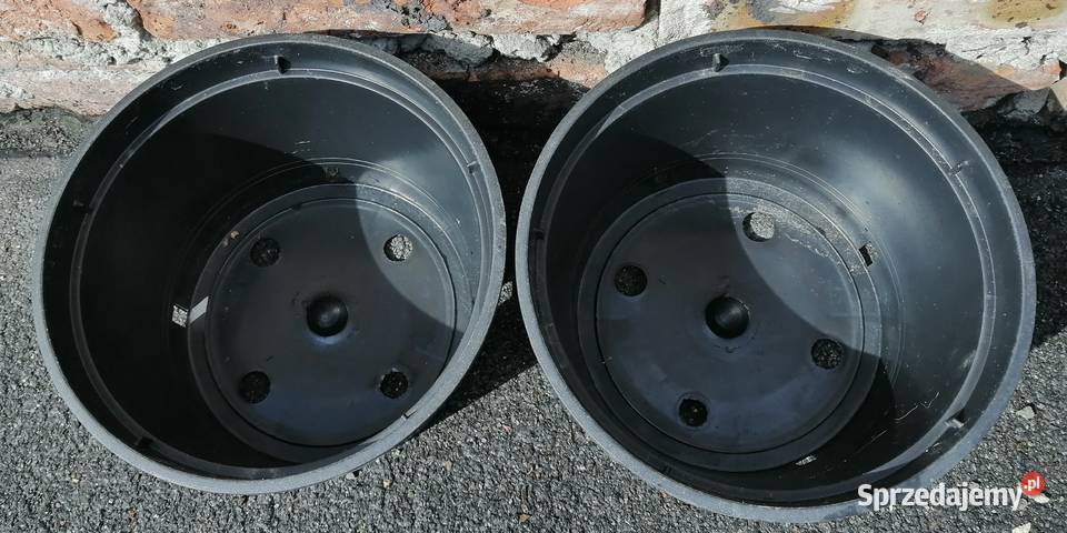 Doniczki produkcyjne czarne 3L 20 TWARDE 3 L śląskie Siewierz