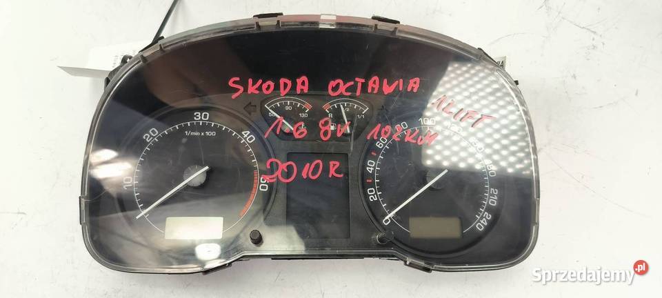 LICZNIK ZEGAR SKODA OCTAVIA I LIFT 1U0920801J Pozostałe Lipno
