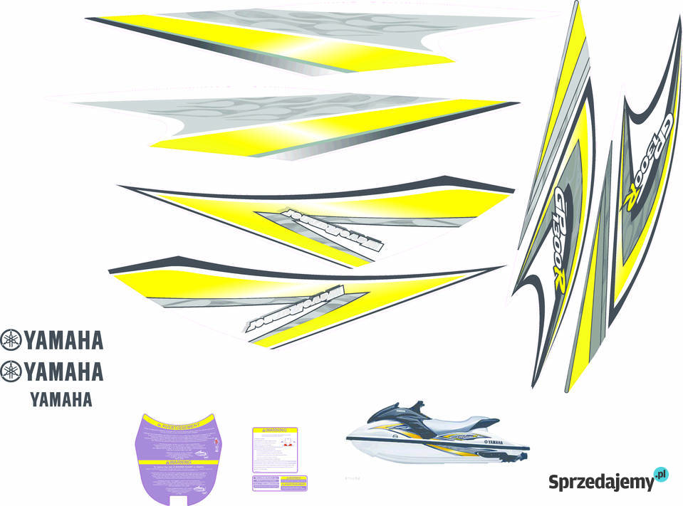 naklejki yamaha gp 1300r Pozostałe