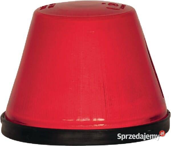 Lampa obrysowa okrągła 1224V czerwona Kamionna sprzedam