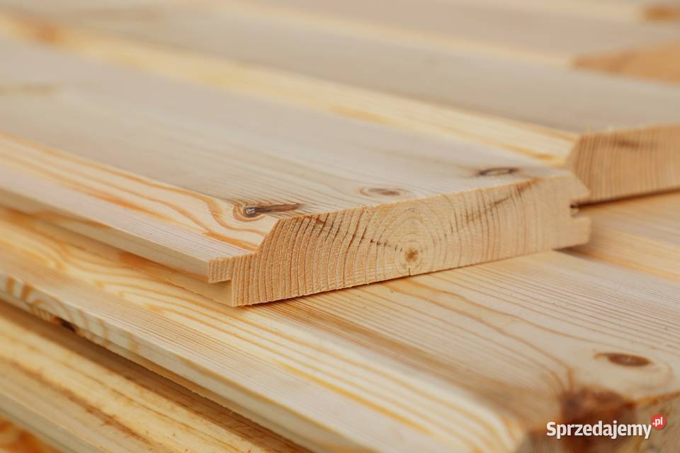 Szalówka deska elewacyjna zewnętrzna sosnowa 28 Produkcja Łabuńki Pierwsze