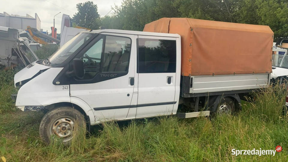 Ford Transit 22Tdci 125 Doka Brygadówka Klima 7 Turek