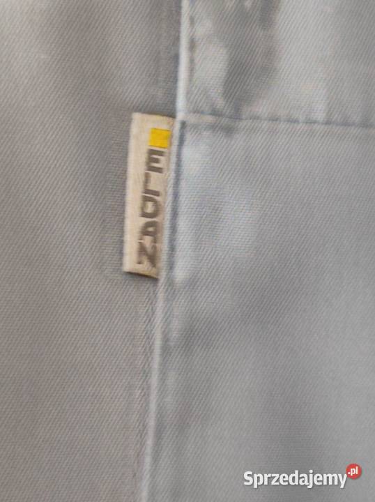 błękitna fartuch bluza medyczna stomatologoczna