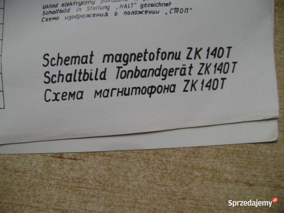 Starocie z PRL Zestaw 4 instrukcje ZK Gdynia
