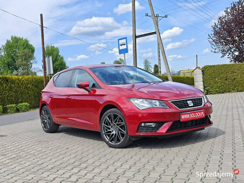 Seat Leon 15TSI 130 Eu6 Kamera Tempomat ACC benzyna śląskie Goczałkowice-Zdrój