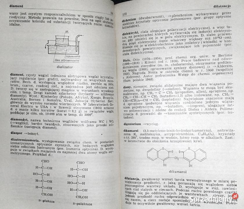Mały słownik chemiczny Red Jerzy Chodkowski lubelskie Chełm