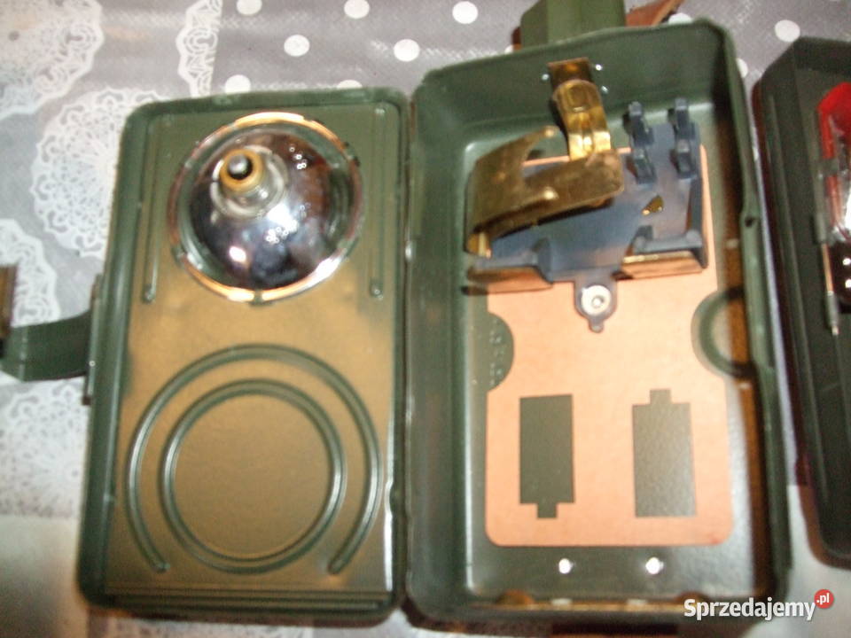 Zestaw wojskowych latarek sygnałowych Supraśl sprzedam