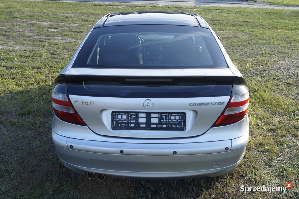 MERCEDES C KLASA COUPE 18 KOMPRESOR lubuskie Silno Małe
