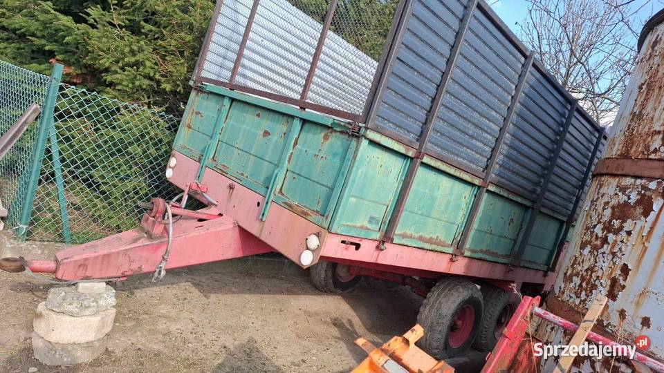 Rozrzutnik tandem 6 ton Rozrzutniki obornika śląskie Goleszów sprzedam