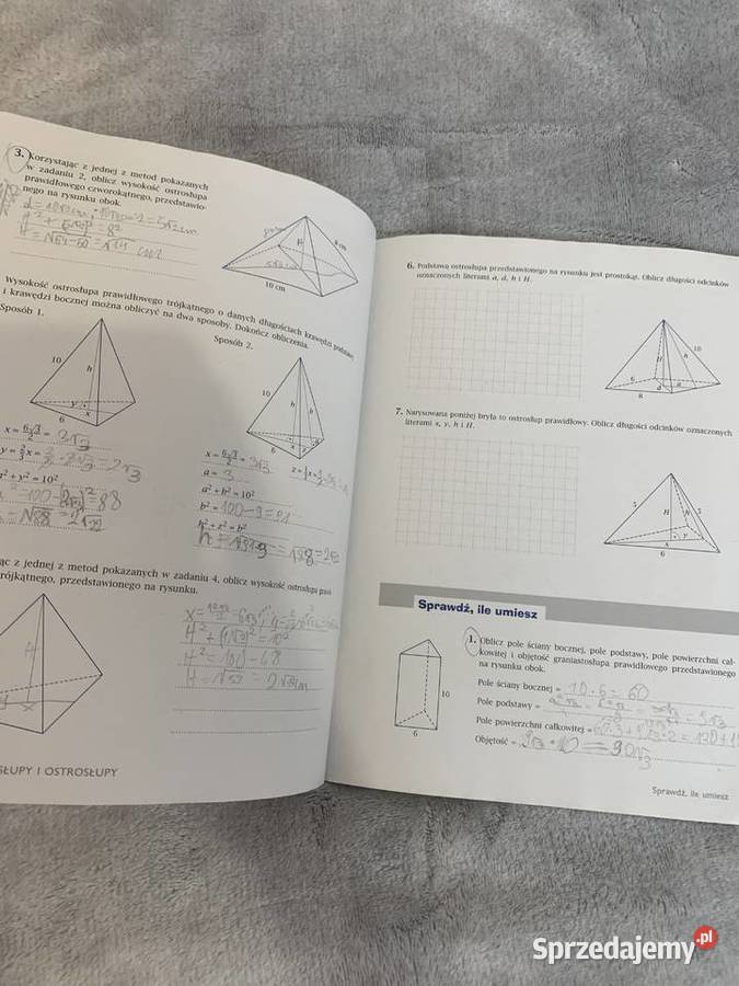 Matematyka 8 GWO ćwiczenia podstawowe Jasło
