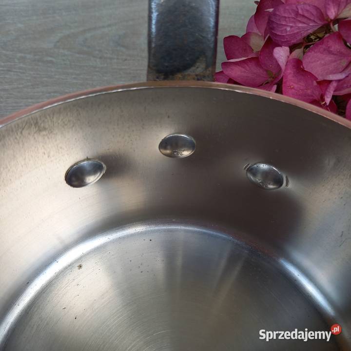 Profesjonalny miedziany rondel poj 18 l grube Garnki i szybkowary Warszawa
