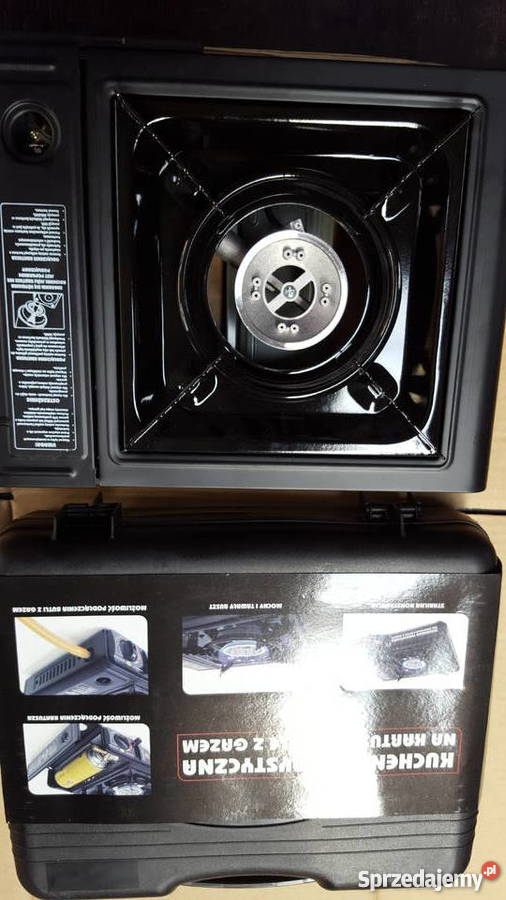 Gazowa kuchenka turystyczna polowa gril kuchnia Rzeszotary