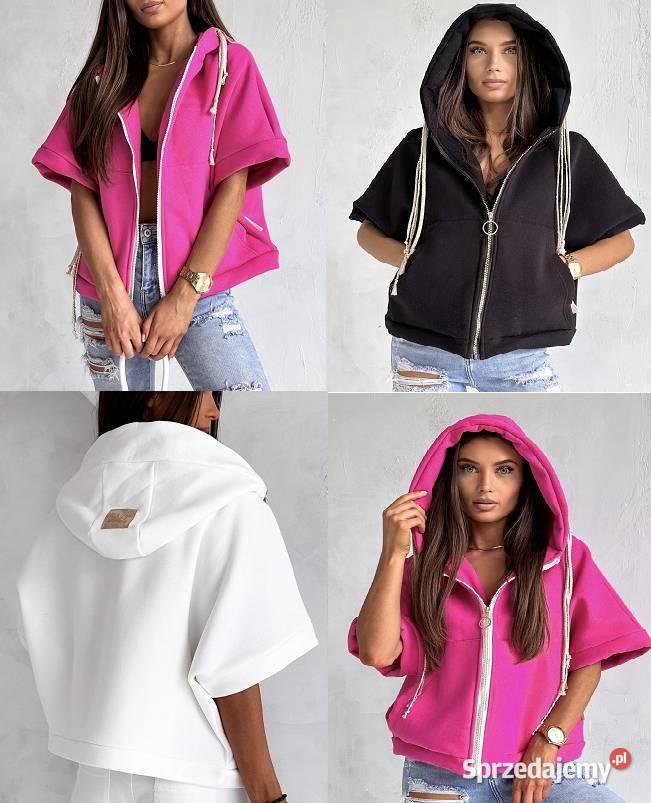 MMK funky bluza rozpinana biała damska z Warszawa