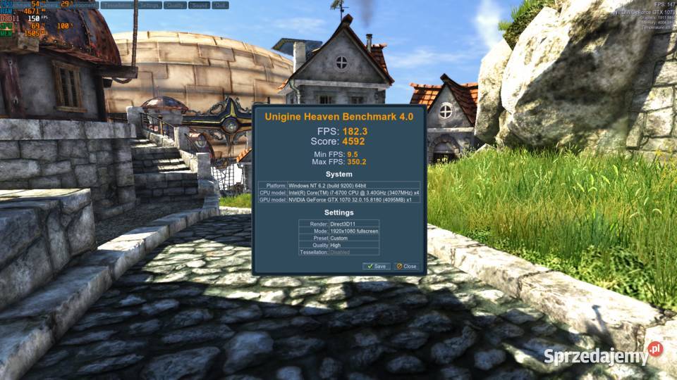 Komputer do gier i76700 GTX 1070 8GB 16GB RAM Pamięć RAM 16 Ostrów Wielkopolski