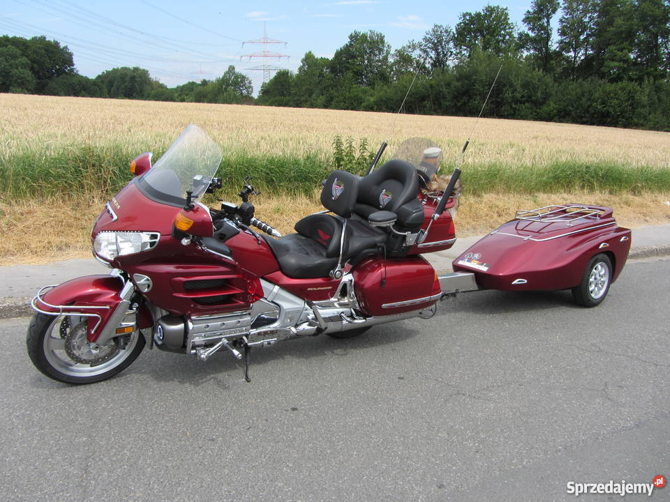 Honda GL 1800 Gold Wing z przyczepkom sprzedam