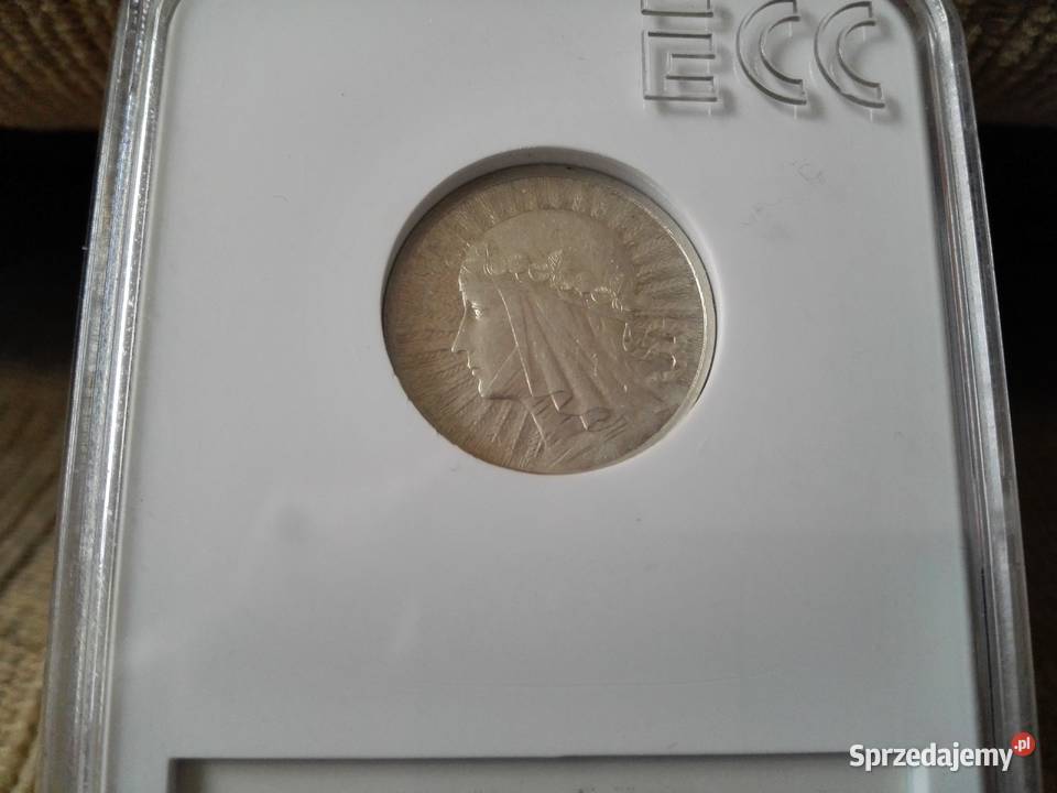 2 Głowa Kobiety 1933 stan menniczy srebro pomorskie Czersk sprzedam
