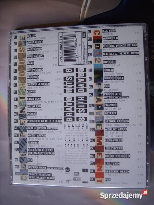 Sklad CD BRAVO HITS 8 2 cd 1994 dolnośląskie Wołów