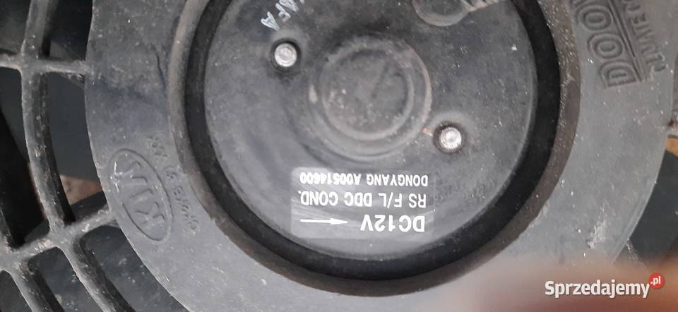 WENTYLATOR CHŁODNICY CARENS II 20 CRDI osobowe Siechnice