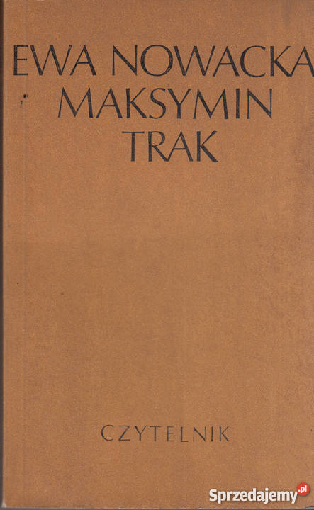 02387 MAKSYMIN TRAK EWA NOWACKA małopolskie Czyrna sprzedam