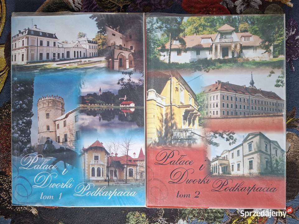 Pałace i dworki Podkarpacia 2 tomy Kraków