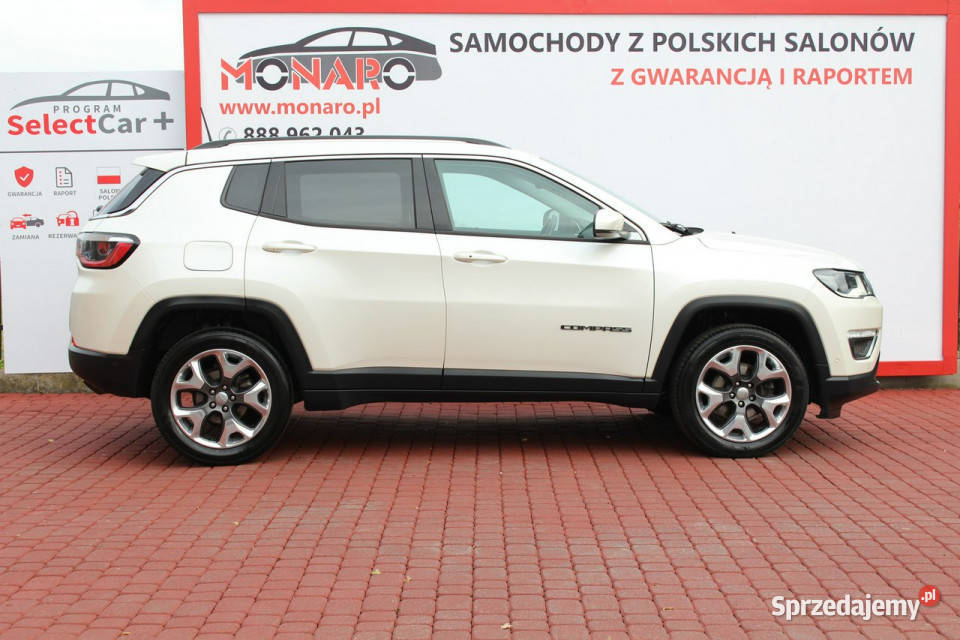 Jeep Compass LIMITED Automat 4WD 4x4 Salon Włocławek