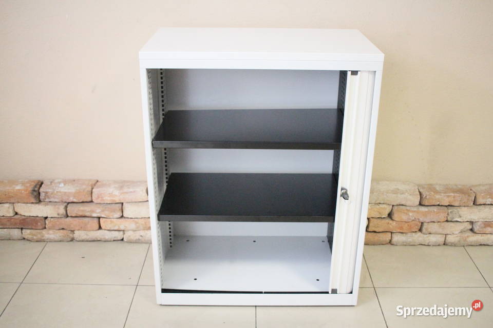 Biurowa szafa metalowa przesuwne drzwi Pszczyna sprzedam