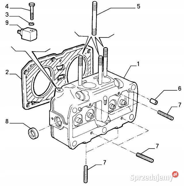 USZCZELKA GŁOWICY CYLINDRÓW ALFA ROMEO 33 osobowe Uszczelki silnika i osprzętu