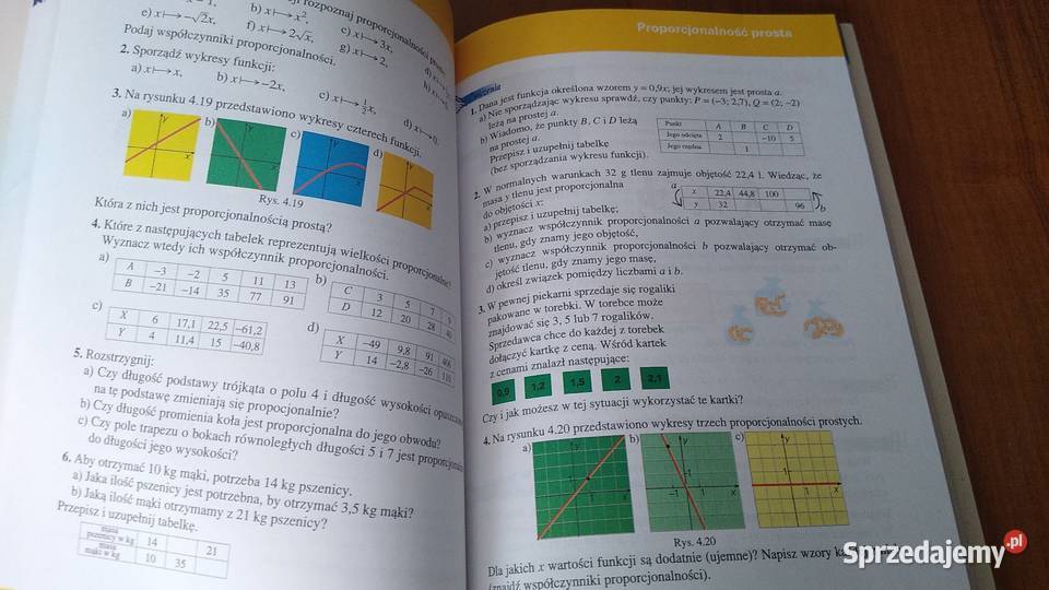 Błękitna Matematyka podręcznik klasy 1 gimnazjum Podręczniki Gdańsk