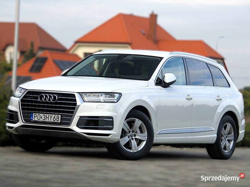 AUDI Q7 30 TDI 231 SALON POLSKA 1 WŁAŚCICIEL pełny VAT Q7