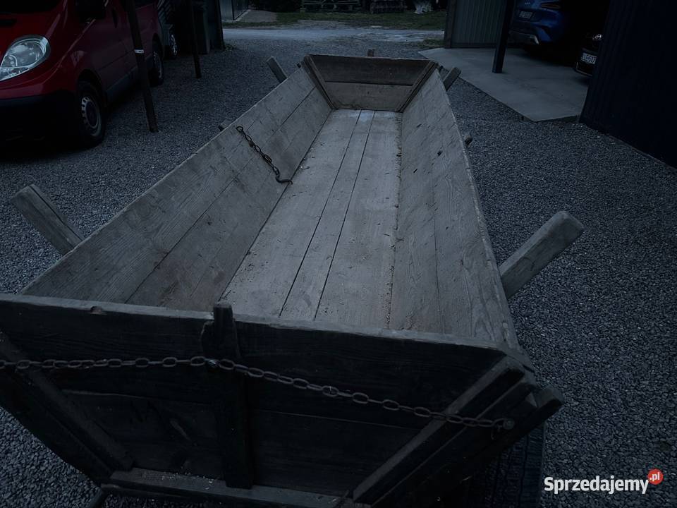 Wóz konny do ciągnika nieuszkodzony Januszówka sprzedam