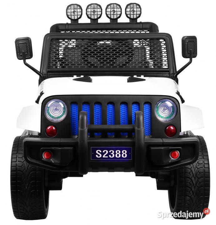 Quad ATV Zielony 12V 2x45W EVA Wolny Start LED Łopuszno