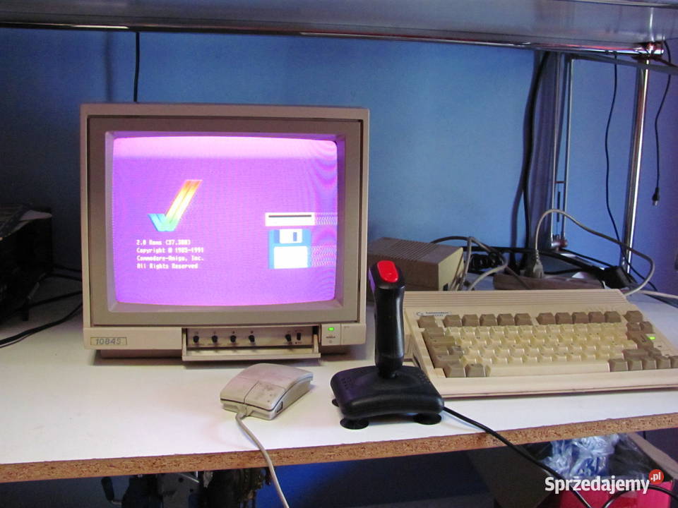 Komputer Amiga 600 z zasilaczem Łódź
