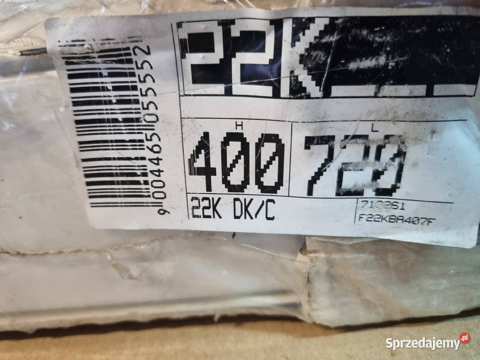 Grzejnik CosmoCompact 400x720 KV22 Szczecin sprzedam