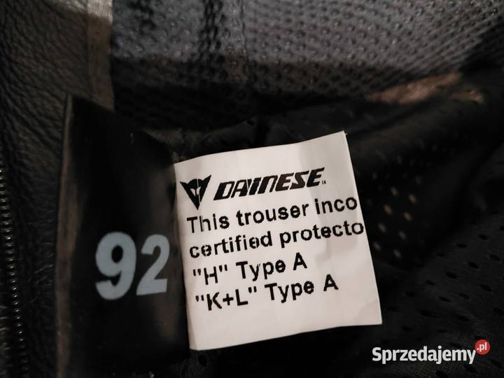 Kombinezon motocyklowy męski Dainese Avro D1 śląskie Wodzisław Śląski
